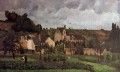 Vista de la ermita de Pontoise 1867 Camille Pissarro